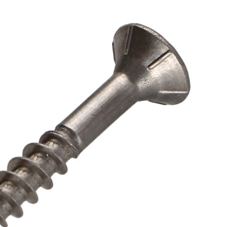 1 x Tornillos para madera TEKOR Inoxidable A2 cabeza fresada/testa svasat dentado TORX T10 3.5X45 roscado en 30 cut punta