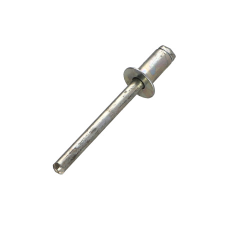 1 x Remache ciego totalmente de acero 5X10 cabeza fresada