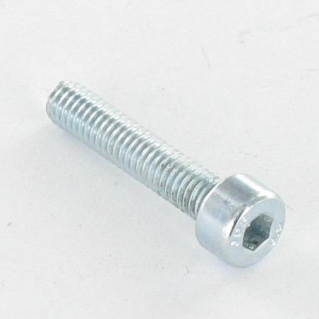 1 x Tornillo metales CHC BTR M10X18 roscado total Clase 8.8 llave de 8 Acero cincado blanco