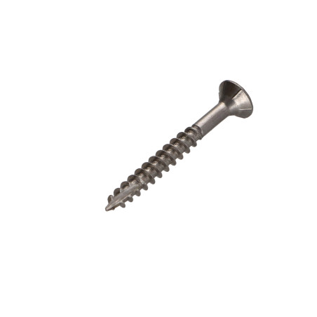 1 x Tornillos para madera TEKOR Inoxidable A2 cabeza fresada/testa svasat dentado TORX T20 4.5X40 roscado en 24 cut punta