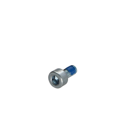 1 x Tornillo metales CHC BTR M3X6 roscado total Clase 8.8 llave de 3 Acero cincado blanco + Freno rosca microtornillo