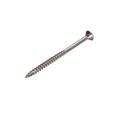 1 x Tornillos para madera TEKOR Inoxidable A2 cabeza fresada/testa svasat dentado TORX T20 4X60 roscado en 35 cut punta