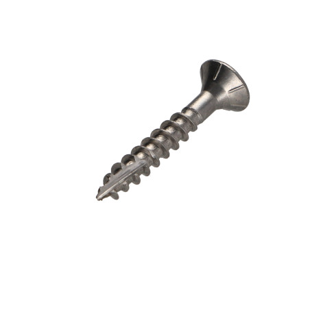 1 x Tornillos para madera TEKOR Inoxidable A2 cabeza fresada/testa svasat dentado TORX T10 3.5X25 roscado en 18 cut punta