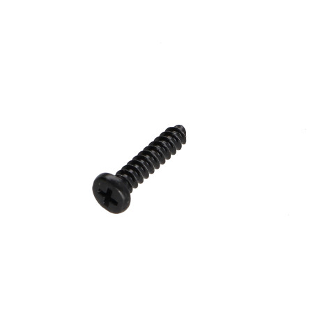1 x Tornillo autorroscante para plástico cabeza cilíndrica Phillips 0 1.7X3 Acero cincado negro microtornillo