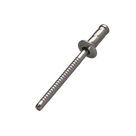 1 x Remaches ciegos Multigrip Inox 3.2X12 grosor de ajuste 3 con 8 cabeza plana