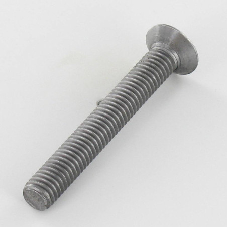 1 x Tornillo metales cabeza fresada/testa svasat Pozi PZ4 M5X55 Acero bruto