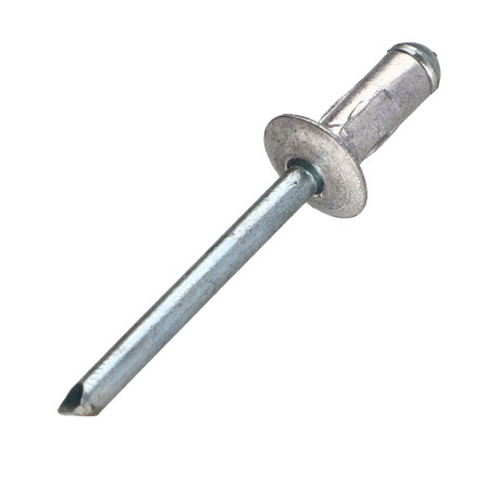 1 x Remaches ciegos Multigrip Aluminio Vástago acero Cabeza redonda estándar 3.2X8