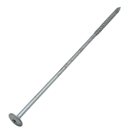 1 x Tornillo madera aglomerado cabeza disco TORX T40 8X300 óxido Acero cincado blanco
