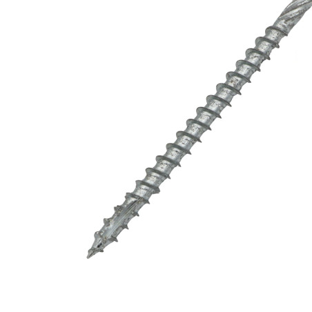 1 x Tornillo madera aglomerado cabeza disco TORX T40 8X300 óxido Acero cincado blanco