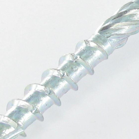 1 x Tornillo madera aglomerado cabeza disco TORX T40 10X100 Acero cincado blanco