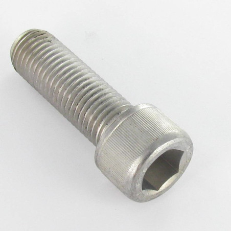 1 x Tornillo metales CHC BTR M8X12 roscado total Clase 12.9 Acero cincado niquelado 720 horas sin óxido rojo