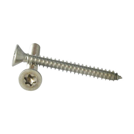 1 x Tornillo chapa cabeza fresada/testa svasat 4.8X45 Inoxidable A2 TORX T25