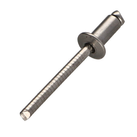 1 x Remache Ciego Todo Acero Inoxidable Cabeza redonda estándar 6.4X20 grosor de ajuste 12 con 14