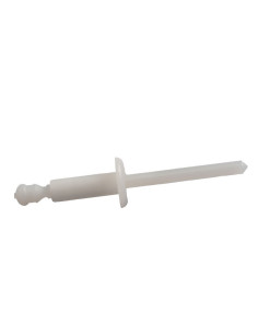Remache ciego cabeza plano Nylon poliamida 6.6 5X8