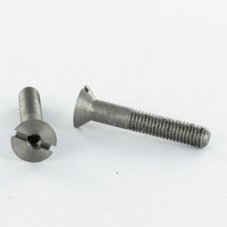 1 x Tornillo metales perforada y roscada M5X20 roscado en 11 M3.5 paso de 60 Acero bruto