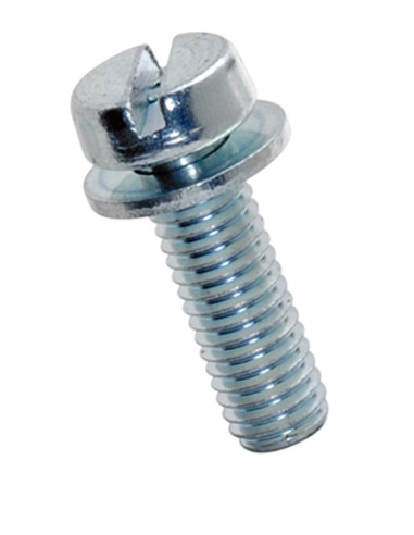 1 x Tornillo metales cabeza cilíndrica ranura...