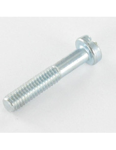 Tornillo metales cabeza cilíndrica ranura M4X22 roscado... 2