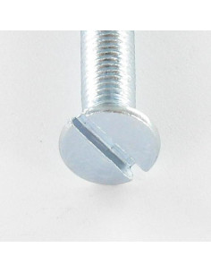 Tornillo metales cabeza fresada/testa svasat ranura M3X6... 2