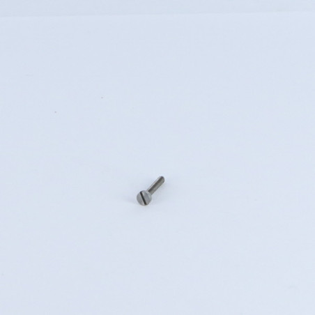 1 x Tornillo metales cabeza cilíndrica ranura M2.5X4 Acero bruto microtornillo