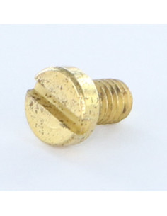 Tornillo metales cabeza cilíndrica ranura M4X6 Acero...