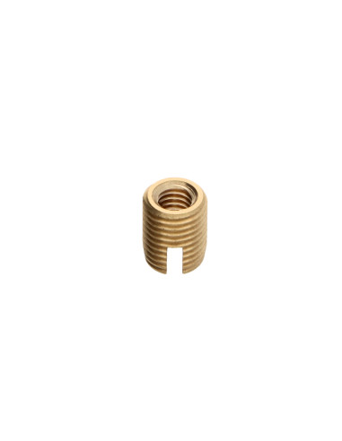1 x Inserto roscado con hendidura Latón M3X6