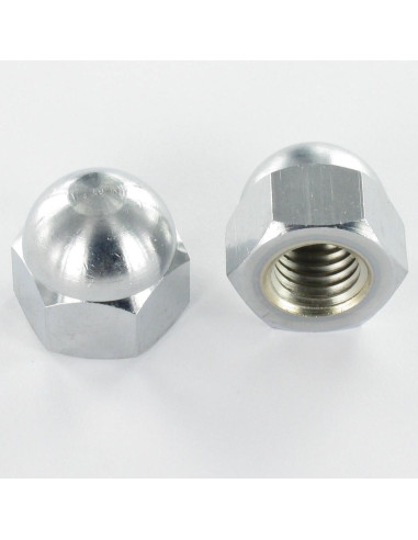 1 x Tuerca ciego Latón cromo M12