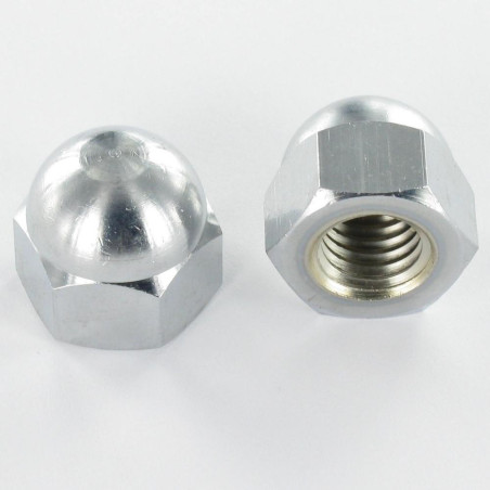 1 x Tuerca ciego Latón cromo M12