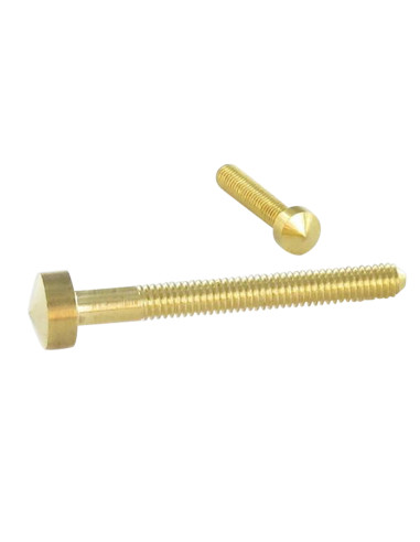 1 x Tornillo metales Latón cabeza cónico...