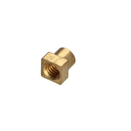 1 x Tuerca cuadrados Latón M3.5 paso 60 5X5X5