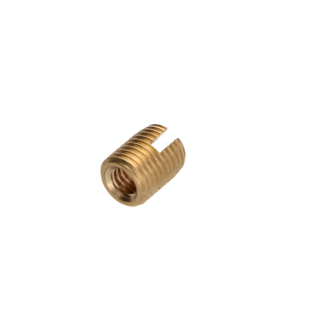 1 x Inserto roscado con hendidura Latón M4X8
