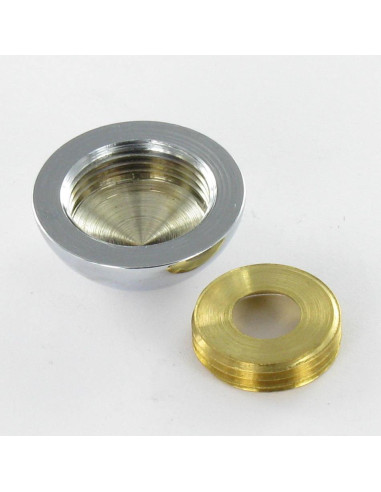 1 x Roseta redonda o embellecedor tornillo (1...