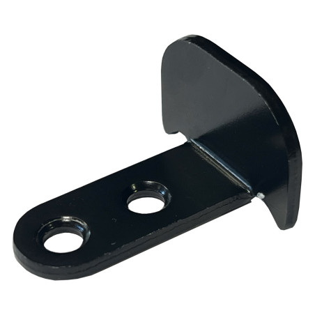 1 x Bisel angular para persiana espagnolette 25 mm Negro