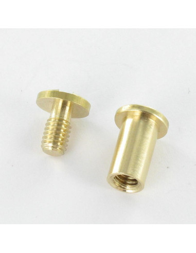 1 x Tornillos encuadernador M4 LAITPOLI para...