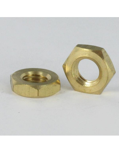 1 x Tuerca hexagonal baja hm/contratuerca M2.5...