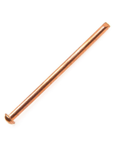 1 x Uñas de trabajo corporal Cobre 2.5X50