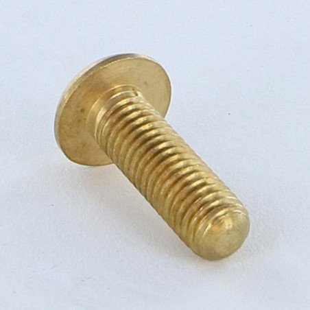 1 x Tornillo metales Cabeza Abombada con Hueco hexagonal M5X16 llave de 3 Latón