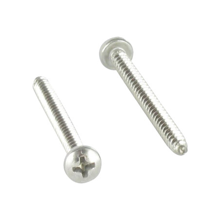 1 x Tornillo chapa cabeza cilíndrica ancha phillips 3.5X6.5 Inoxidable A2