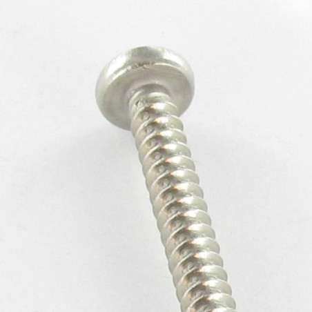 1 x Tornillo chapa cabeza cilíndrica ancha phillips 3.5X6.5 Inoxidable A2