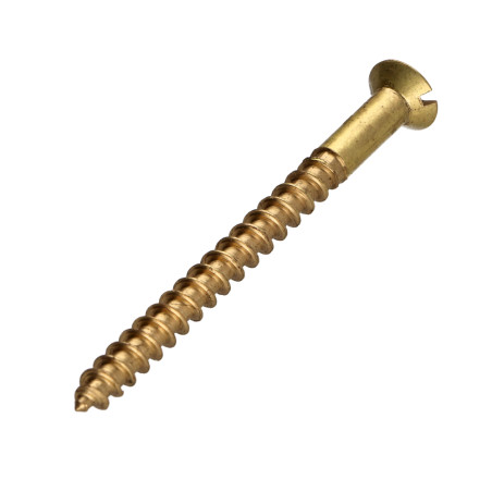 1 x Tornillo madera Latón 5X80 perforada y roscada M3 con paso de 60