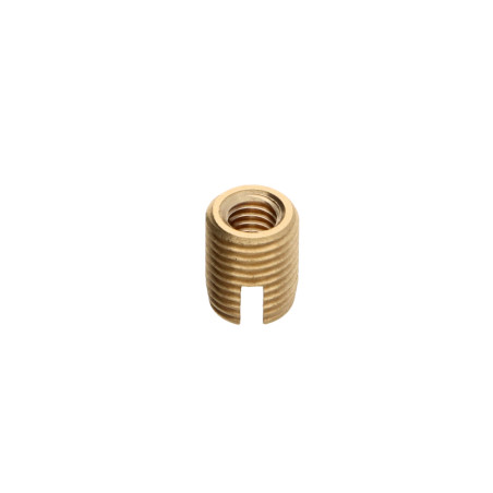 1 x Inserto roscado con hendidura Latón M3.5X8