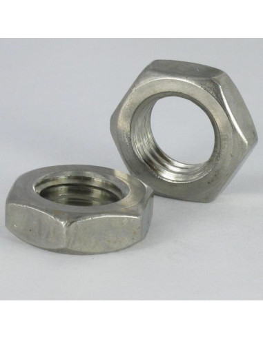1 x Tuerca hexagonal baja hm/contratuerca M5...
