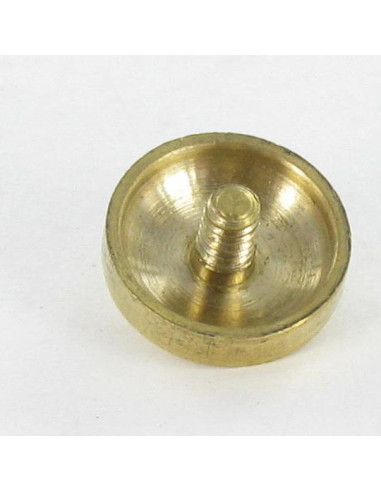 1 x Roseta cónico Aluminio 15 cola M3 paso 60