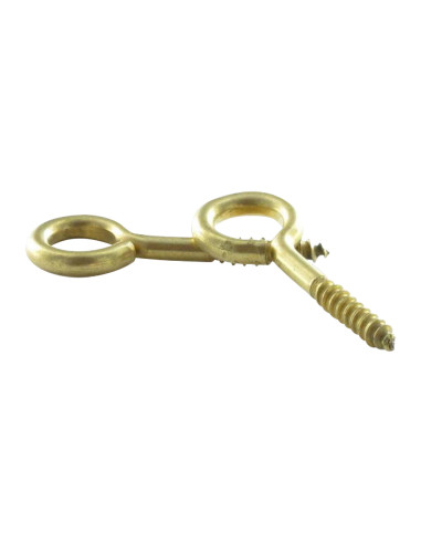 1 x Tornillos de ojo Latón 4X30