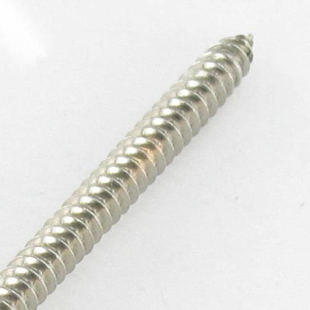 1 x Tornillo chapa cabeza abovedada ancha phillips 4.2X22 Inoxidable A2