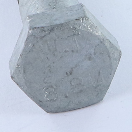 1 x Cuerpo de perno roscado parcial cabeza hexagonal M12X100 Clase 8.8 fuerte resistencia a la corrosión Acero