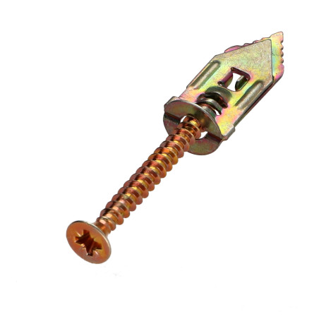 1 x Taco de clavos para cartón yeso 10.5X30 con Tornillo RAWLPLUG