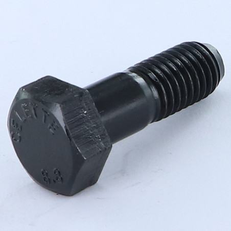 1 x Cuerpo de perno roscado parcial cabeza hexagonal M12X37 roscado en 20 Clase 8.8 Acero bruto punta espiga TRON