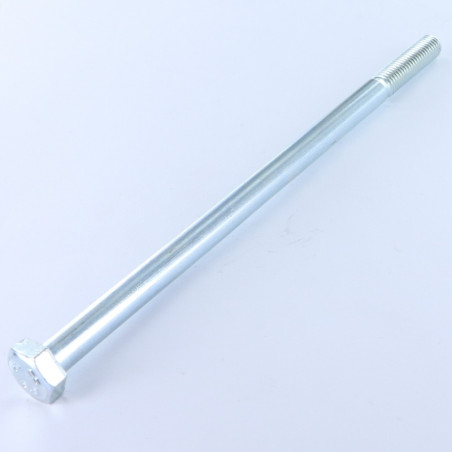 1 x Cuerpo de perno roscado parcial cabeza hexagonal M10X160 Clase 8.8 Acero cincado blanco