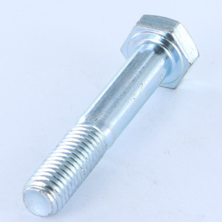1 x Cuerpo de perno roscado parcial cabeza hexagonal M10X80 Clase 8.8 Zincado cr3 96 hbs sin óxido rojo