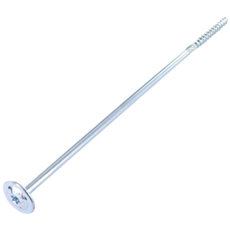 1 x Tornillo madera aglomerado cabeza disco TORX T40 10X400 Acero cincado blanco